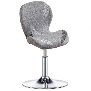 Housse Tabouret de Bar en Velours/Incurv&eacute; Lot de 2/4/6 Extensible Couvre de Tabouret de Bar de pub Couverture de Tabouret Haute Housse Chaise de Salle a Manger Couvre Protecion De Chaise ( Color : #39 (Lausit Zenr, neuf)