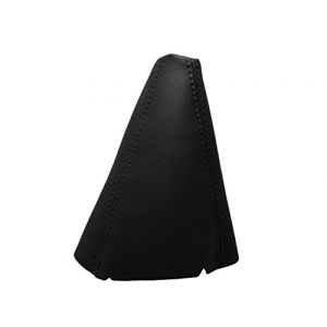 Pour TOYOTAAVENSIS Mod&egrave;le 2003-2006 Soufflet Levier de Vitesse 100% Cuir Noir (JPstraps, neuf)