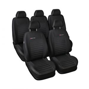 MOTOS Housse Siege Voiture Personnalisée pour Ford S-Max I 2006-2014, Protection de siège de Voiture avec système de Coussins gonflables Actifs, idéale pour Les conducteurs, matériau à Trois Couches (MOTOS EU, neuf)
