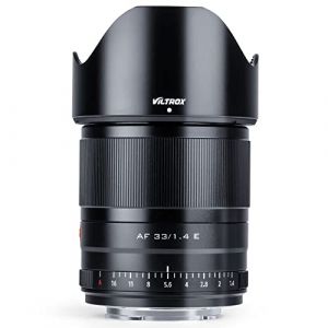 VILTROX 33mm F1.4E Mise au point automatique APS-C Grande ouverture Eye Focus Prime Objectif Pour Sony E Mount Cam&eacute;ra A5000 A5100 A6000 A6100 A6300 A6400 A6600 NEX-6 A7 A7S A7C A7Ⅱ A7RⅡ A7SⅢ A7Ⅲ A7RⅢ (VILTROX Official Authorized Store, neuf)
