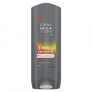 Dove Men+Care Gel douche 3 en 1 Endurance Bain douche pour le corps, le visage et les cheveux avec effet de soin 24 heures 250 ml 1 pi&egrave;ce (coseon-de, neuf)