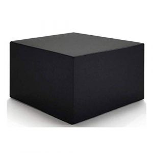 ZHCHL Housse Table Jardin Carre 120x120x85cm, Housse Table De Jardin Noir Tissu Oxford Iimperméable Anti-UV Housse De Meuble Housse, pour Extérieur, Terrasse (High quality Curtains, neuf)