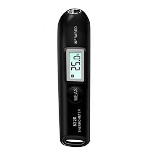 Stylo Thermomètre Infrarouge de Poche Portable, écran LCD Clair, Sélection Celsius/Fahrenheit, -50 ℃ à 220 ℃, Haute Précision (Scceties, neuf)