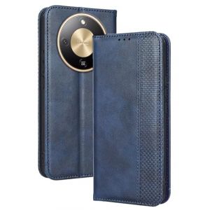 Topme Coque pour Honor Magic8 Lite 5G / Honor X9D (6.79" inches) Etui Housse, &Eacute;tui de T&eacute;l&eacute;phone en Cuir avec Fente pour Carte Textur&eacute;e &eacute;l&eacute;gante.Bleu (topme, neuf)