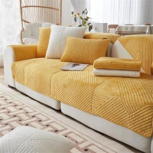 FASCINATDECO Housse Canapé 1/2/3/4 Places, Housse de Coussin de Canapé, Housse Canapé d'angle, Universelle Protege Canape, Protection Canapé, Couvre Canapé Antidérapante (Jaune,90x240cm) (FASCINATDECO, neuf)