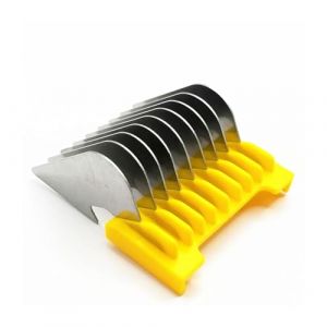 Peigne De Rechange For Tondeuse À Cheveux En Acier Inoxydable, Compatible Avec Wahl, Moser 1400, 1853, 1233, 1234, 1170, 1230, 1233-710, Tondeuse De Barbier(16mm 1233-7140 Yellow) (fengnanwang, neuf)