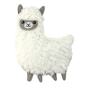 MonsterCadeaux Bouillotte S&egrave;che Blanche Llama, Coussin Chauffant &agrave; la Lavande (MonsterZeugDE, neuf)