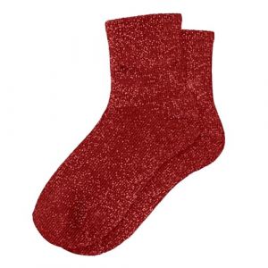 G&eacute;n&eacute;rique Lot Chaussettes Paillettes Femme 1 paire / 4 paires Chaussettes A Paillettes 36-42 Unisexe Chaussette Brillante Multicolore Cadeau Femme Fantaisie (01-Red, One Size) (guangzhouzhirongmaoyiyouxiangongsi, neuf)