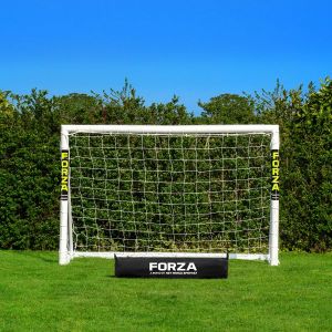 FORZA 183 cm x 122 cm But de Football en PVC | Cage, Filet et Poteaux R&eacute;sistants aux Intemp&eacute;ries | Sac de Transport, Mur de Tir et Ballon de Foot en Option (But + Sac de Transport) (Net World France, neuf)