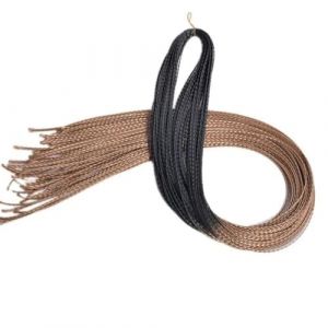 Extensions de cheveux synthétiques pour tressage africain 30 pouces de longs cheveux tressés ombrés en boîte artificielle pour femmes-B2 100 g (guangzhouliyeshangmaoyouxiangongsi 85244, neuf)