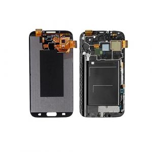 SHOWGOOD pour Samsung Galaxy Note 2 LCD N7100 Note2 N7105 Affichage &Eacute;cran Tactile Digitizer Assembl&eacute;e Pi&egrave;ces De Rechange (N7105 Cadre Blanc) (SHOWGOOD Digital, neuf)