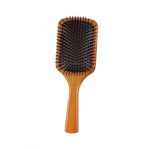 LALADEFIEE Brosse à Cheveux Bois Avec Picots Pour Femmes Peigne De Massage Du Chevelu Brosse Ergonomique Pour Coiffage Doux Et Stimulant (Yowanr, neuf)