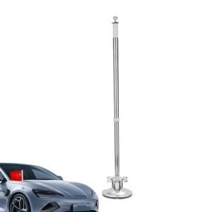 Porte-drapeau &agrave; ventouse,Porte-drapeau &agrave; ventouse | Support de m&acirc;t de drapeau de v&eacute;hicule | Support de m&acirc;t de drapeau pour voiture SUV maison camion, support d'affichage de m&acirc;t de drapeau, support de (yunzks, neuf)