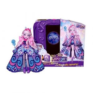 Magic Mixies Pixie Supremes Magic Mirror. Luna The Butterfly Pixie Supreme. Mix Magic Potion, Find Moonstone, Release to Reveal a Premium Pixie Supreme Doll 26,7 cm. Plus de 50 lumières et sons (Real Merch, neuf)