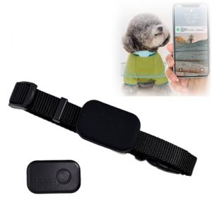 Chat Tracker, Collier GPS Chat Tracker, Aide à Localiser Votre Chat, Idéal pour Chiens et Chats de Petite et Moyenne Taille, pour Apple Find (Compatible avec iOS/Android) (Noir, Grande Taille) (CHUANQIAO, neuf)
