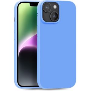 MyGadget Coque pour iPhone 14 - Case TPU Souple - Cover Protection Extra Fine & L&eacute;g&egrave;re - &Eacute;tui Color&eacute; Anti Choc et Rayures - Bleu Clair (DBSW Trading GmbH, neuf)