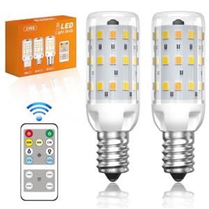 BrightArk Ampoule E14 LED Smart avec T&eacute;l&eacute;commande, Ampoules E14 Dimmables &agrave; Changement de Couleur 3000K/4000K/6000K, Luminosit&eacute; R&eacute;glable de 10% &agrave; 100%, Fonction Minuterie et M&eacute;moire, Lot de 2 (BrightArk Lighting, neuf)