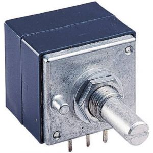 ALPS 180347 RK 27112 10K Potentiom&egrave;tre Rotatif &eacute;tanche &agrave; la poussi&egrave;re st&eacute;r&eacute;o 0.05 W 10 kΩ 1 pc(s) (Conrad Electronic France, neuf)