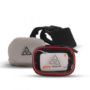 Autodomy Brassard Badge Telepeage Moto Imperméable 9,4x6,8 cm | Support Badge Telepeage Moto Gagnez du Temps au Péage | Etui Télépass Slim en Néoprène Installation Rapide et Facile (Domy Company, neuf)