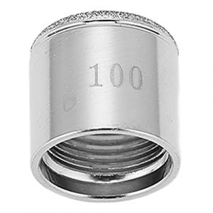 Nosqew T&ecirc;te de Rechange Professionnelle pour Pointe de Microdermabrasion T&ecirc;te de Dermabrasion en Acier Inoxydable de Haute qualit&eacute; pour Machine de Microdermabrasion Traitement de (Art Dunhuang, neuf)