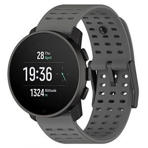 Ruentech Compatible avec Suunto Vertical/Suunto 9 Peak Pro/9 Peak/5 Peak Bracelet de montre sport en silicone souple pour montre intelligente Suunto Vertical (gris) (Ruentech, neuf)