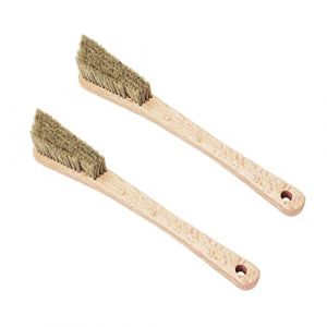 Lot de 2 brosses d'escalade avec poils de sanglier épais et ultra durables et poignée ergonomique pour tous les types d'escalade et de craie d'escalade d'intérieur ou d'extérieur (CJ-CB2024B) (Two Stones Sports, neuf)