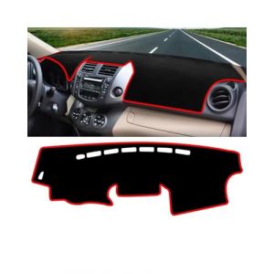 Tapis Tableau Bord pour Toyota pour RAV4 pour XA30 2006 2007 2008 2009 2010 2011 2012 pour RAV 4 Tableau E Bord Voiture &Eacute;viter Tapis Couverture Tapis Antid&eacute;rapants Couverture Tableau Bord(Red Side) (BOLIWLKJ, neuf)