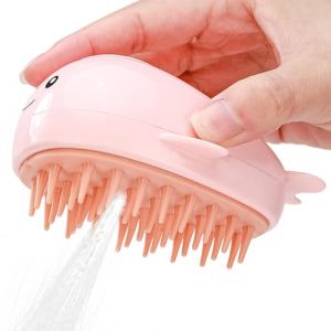 Brosse à vapeur pour chat,Brosse à vapeur pour chat - Brosse à poils de chat Brosse de toilettage antistatique pour chat Brosse à vapeur - Brosse de Massage brosse à vapeur brosse de démêlage conforta (lattriab, neuf)