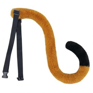 SLXLYH Serre-tête avec oreilles d'animal en peluche - Serre-tête de soubrette pour femme - Déguisement d'Halloween - Coiffe de spectacle - Noir (anbeidianzi, neuf)