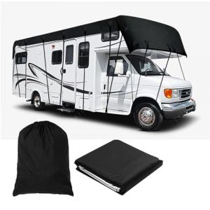 Housse de camping-car, housse de toit &eacute;tanche pour caravane, tissu Oxford 210D universel, couverture sup&eacute;rieure, protection contre le gel et les UV, housse de caravane pour voyages en camping-car (6,5 (Yuanyuanbuduanriyongdian, neuf)