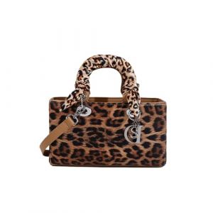 CORIOS Sac à Main Imprimé Léopard pour Femme PU Cuir Sacs Portés Épaule Étanche Sac Bandoulière Mode Sac Messager Élégant Sacs Fourre-Tout Voyage Achats Travail Sac Hobo Sac Cabas Kaki M (CORIOS, neuf)