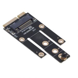 Adaptateur M.2 PCIe, Adaptateur PCIe M.2 PCB Mini PCI Express vers M.2 Key B Convertisseur avec pour Emplacement pour Carte Nano SIM Adaptateur Mini PCIe vers M.2 NGFF pour (Ctvsoft, neuf)