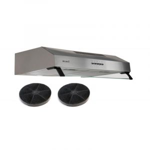 HOTTE CASQUETTE/VISIERE DOUBLE MOTEURS 60 CM - NOIR | BELDEKO (BELDEKO, neuf)
