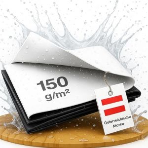 Bâche de piscine, 2 x 4 m, résistante aux UV pendant 5 ans, imperméable, rectangulaire, film de protection, film de protection, bâche de piscine, bâche pour siloplane, film de jardin (farmlifes agrar OG, neuf)