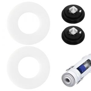 DOKRIN R&eacute;servoirs WC,Rondelles,Vanne d'eau &agrave; 4 pi&egrave;ces, diaphragme d'&eacute;tanch&eacute;it&eacute;, vanne de vidange, arr&ecirc;t d'eau inf&eacute;rieur, tampon en caoutchouc, vanne d'eau de r&eacute;servoir d'eau de toilette (IOANA BEST CLOTHES, neuf)