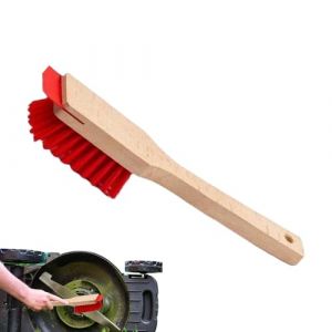 Grattoir pour Tondeuse,Brosse de Nettoyage pour Tondeuse &agrave; Gazon avec Poils Rigides - Accessoire de Jardin pour Nettoyer Sols Murs Meubles et Plateaux de Tondeuse (woodone, neuf)