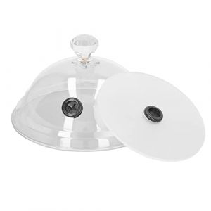 Couvercle de D&ocirc;me de Fumage, Design en Forme de D&ocirc;me, Large Application, Facile &agrave; Utiliser, Couvercle de Cloche D'infuseur de Fum&eacute;e pour Cuisine, Restaurant, Bar ou barbecue. (Aeuyweu, neuf)