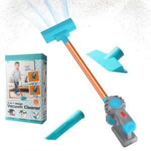 Qidures Aspirateur Jouet,Ensemble De Nettoyage D'Imitation &Eacute;ducatif | Aspirateur Balai sans Fil Jouet De Nettoyage | pour Salle De Jeu Chambre d'enfant &Eacute;cole Maternelle Jeu De R&ocirc;le &Eacute;ducation Pr&eacute;coce (qirens, neuf)