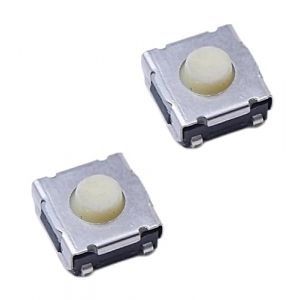 ANGOFIZ 2 Bouton Poussoir Micro Interrupteur Clé Télécommande Compatible avec Renault Modus Clio Twingo Laguna Kangoo Dacia Logan (ANGOFIZ, neuf)