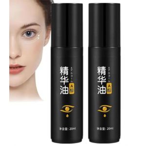 Zevorify Roll on Serum Yeux Anti Cernes Et Poche,Zevorify Serum Anti Cernes Homme,Eye Repair Stick for Men,Anti Rides Express Huile Essentielle,Ridules,Rides,Roll on Sèrum Yeux with Organic (8ml, 2PC) (FEIBAO&-Wu, neuf)
