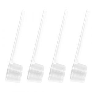PLKSEI 4 Pièces Cuillere Mesure Cuillere Doseuse Gramme Transparentes Cuillère Doseuse Café Cuillère Doseur Plastique Cuillère Doseuse Chrononutrition Cuillere a Mesurer 5g pour La Cuisine, Le Thé (Bonneperform EU, neuf)