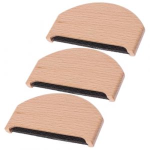 3 Pièces Peigne en Cachemire, Peigne Anti-Peluches Peluches Enlever, Peluche Rasoir Anti bouloche Pull Antiboulouche Rasoir à Laine Eliminateur de Peluche (WANGNA STORE, neuf)