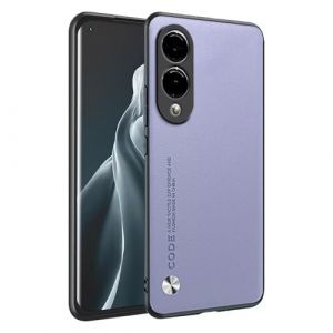 HONLEN Coque de pour Samsung Galaxy S25 Edge (6.7" inches) &Eacute;tui de T&eacute;l&eacute;phone Professionnel en Cuir, Violet Clair (HONLEN, neuf)