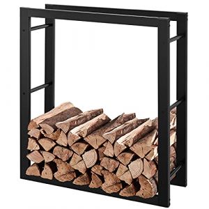 RANSENERS Range B&ucirc;che de Chemin&eacute;e - 130x27x150cm (Plus de Tailles en Option) - Support &agrave; Bois de Chauffage Pour Int&eacute;rieur et Ext&eacute;rieur (RANSENERS, neuf)