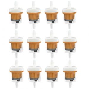 12 pi&egrave;ces 4 * 30mm filtre &agrave; carburant filtre &agrave; essence filtre &agrave; gazole universel filtre &agrave; essence filtre &agrave; essence pour voiture auto moto tondeuse &agrave; gazon trike quad (FANG XILONG DE SHOP, neuf)