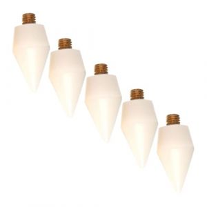 Veemoon 5 pi&egrave;ces Pointes de Recharge Cire pour Stylo Art Diamant Embouts M&eacute;talliques Doubles pour Perles Cristal Outil Adh&eacute;sif Polyvalent pour D&eacute;coration Ongles et DIY Peinture Diamant (Quiet Window, neuf)