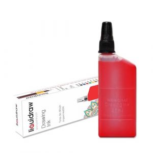Encre &agrave; dessin &eacute;tanche pour stylo technique Rouge 25&nbsp;ml Compatible avec les stylos Isograph&nbsp;Rotring (My Stationery Mart, neuf)