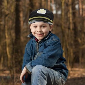 Abaodam Chapeau Capitaine Marin Coton Léger et Portable Accessoire de Costume pour Fête Cosplay et Soirée à Thème Nautique Garçon Fille et Adolescents (Asa Jia, neuf)