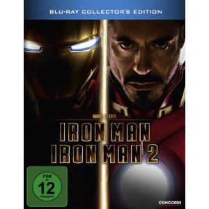 Iron Man 1+2 [Blu-ray] (feuzi-trade, neuf)