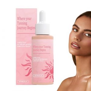 Husoiuy Gouttes Autobronzantes &Agrave; Boire | Gouttes Autobronzantes Buvables De 60 Ml | Gouttes Autobronzantes Visage Et Corps Pour Sublimer Le Teint Naturel - Pour Femmes Et Hommes, Toutes Carnations (afresddhuer, neuf)